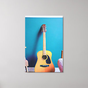 Gitarrengeschenke Leinwanddruck