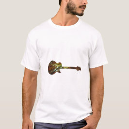 Gitarrengitarre Naturwald Bass Gitarrist T-Shirt