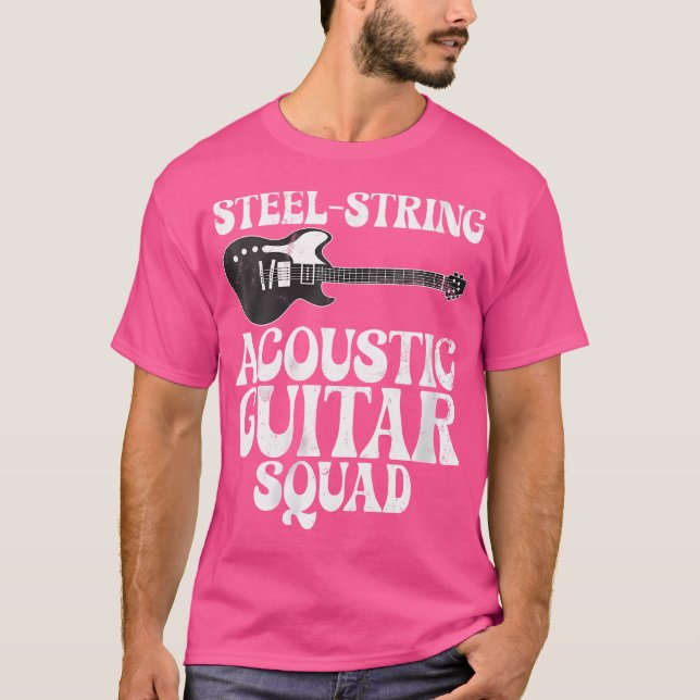 Gitarreninstrumentenspass aus Edelstahl T-Shirt (Vorderseite)