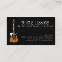 Gitarrenlehrer | E-Gitarre & Akustikunterricht