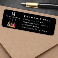 Gitarrenlehrer Musiker Custom Business