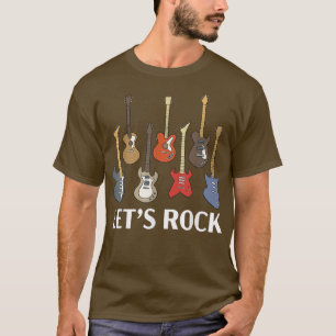 Gitarrenlehrer Musikermusiklehrerin Gitarre Colle T-Shirt