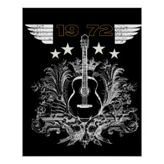 Gitarrenliebhaber Poster
