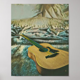 Gitarrenliebhaber Poster