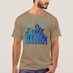 Gitarrenliebhaber wählen Diversity T-Shirt