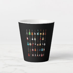 Gitarrenmusik Instrument Rock and Roll Milchtasse