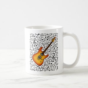 Gitarrenmusiker Gitarrist Gitarre Musiker Kaffeetasse