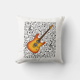Gitarrenmusiker Gitarrist Gitarre Musiker Kissen