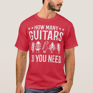 Gitarrenmusiker Zitate Gitarrenleiter Guita T-Shirt