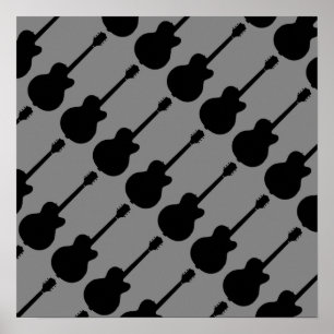 Gitarrenmuster Poster