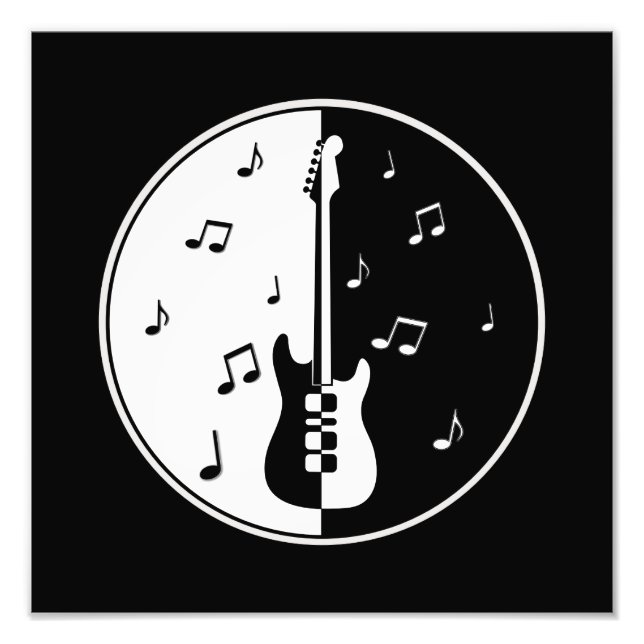 Gitarrennacht Fotodruck (Vorne)