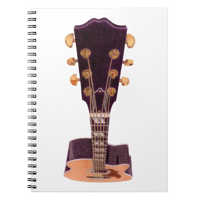 GitarrenNotebook Notizblock (Vorderseite)