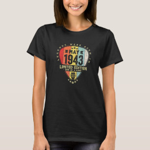 Gitarrenpick-Legenden wurden im Mai 1943 geboren G T-Shirt