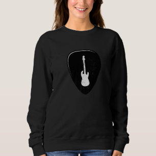 Gitarrenplättchen Musikinstrumente Gitarrist Sweatshirt