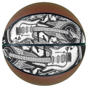 Gitarrenrock-Design Basketball