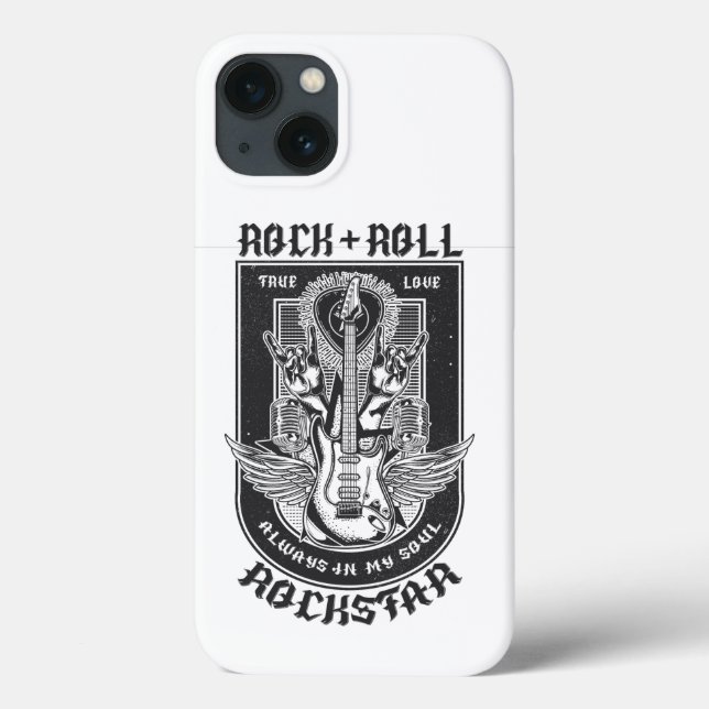Gitarrenrock-Design Case-Mate iPhone Hülle (Rückseite)