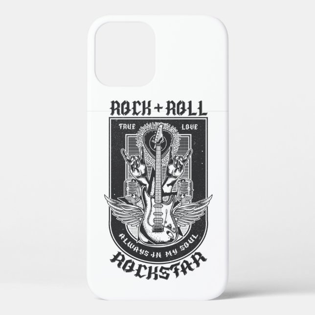 Gitarrenrock-Design Case-Mate iPhone Hülle (Rückseite)