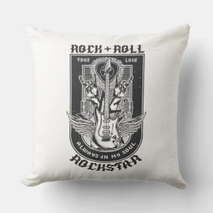 Gitarrenrock-Design Kissen