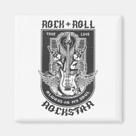 Gitarrenrock-Design Magnet