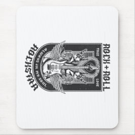 Gitarrenrock-Design Mousepad