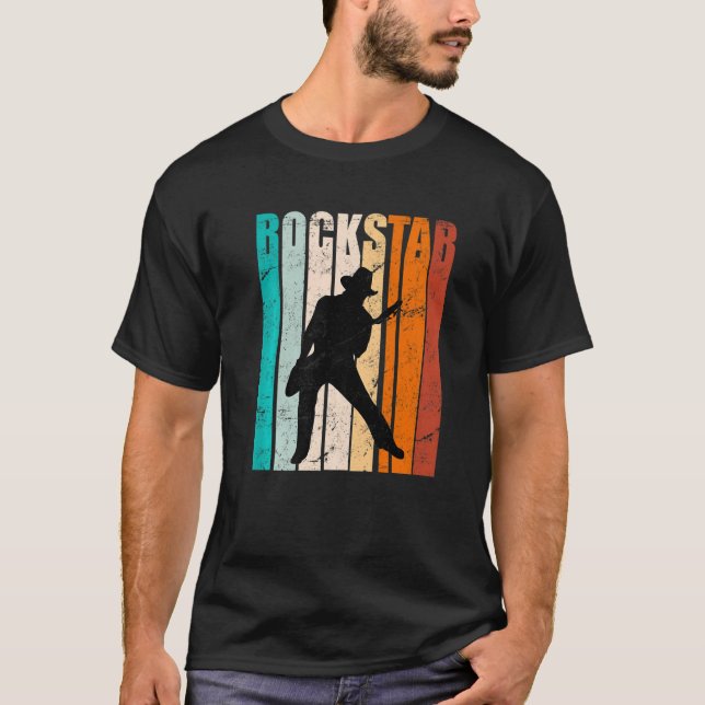 Gitarrenrockner und Gitarrenspieler T-Shirt (Vorderseite)