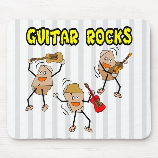 Gitarrenrocks Mousepad (Vorne)