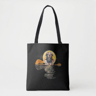 Gitarrensee Halloween Beängstigender englischer Bu Tasche