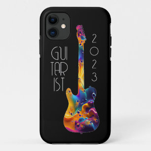 GITARRENSPIELER 2023 BUNTE GITARREN-BAND GESCHENK Case-Mate iPhone HÜLLE