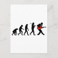 Gitarrenspieler-Evolution