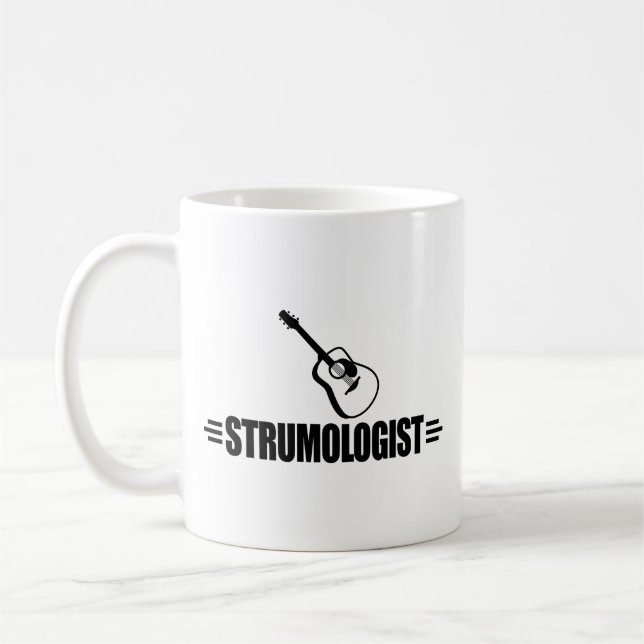 Gitarrenspieler Kaffeetasse (Links)