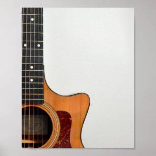 Gitarrenspieler Poster