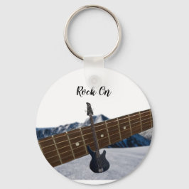 Gitarrenspieler Schlüsselanhänger