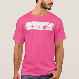 Gitarrenspieler Vintage Gitarre Premium T-Shirt