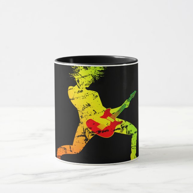 Gitarrenspielrocker Tasse (Zentrum)