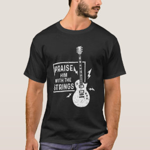 Gitarrenstränge für Gitarrist und Musiker von Mus T-Shirt