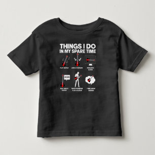 Gitarrensüchtige Gitarrist Music Lover Musician Kleinkind T-shirt