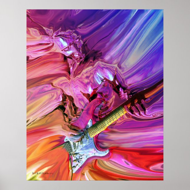 Gitarrentheorie 4 poster (Vorne)