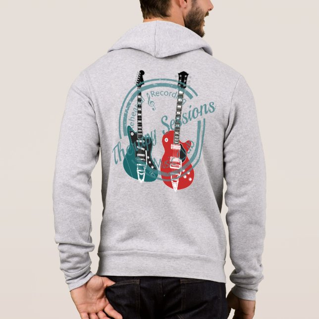 Gitarrentherapie Hoodie (Rückseite)