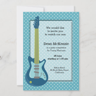 Gitarrenwettbewerb Einladung