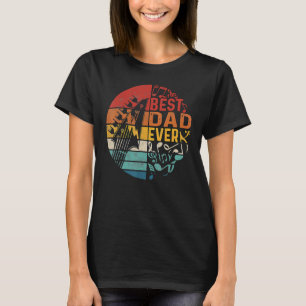 Gitarrist Best Dad Ever D A D Akkord Vatertag T-Shirt