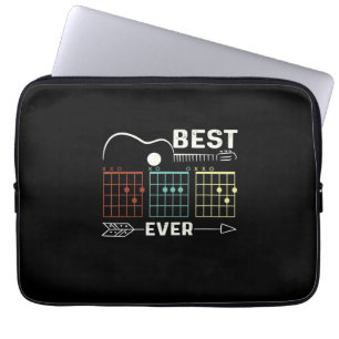 Gitarrist Best Vater je zum Geburtstag Laptopschutzhülle