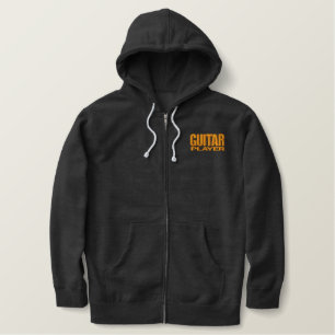 Gitarrist Bestickter Hoodie