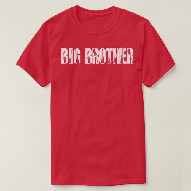 Gitarrist Big Brother Funny Music Gitarre Lover Fa T-Shirt (Design vorne)