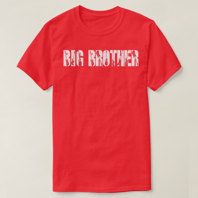 Gitarrist Big Brother Funny Music Gitarre Lover Fa T-Shirt (Design vorne)