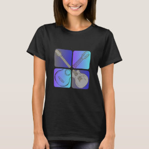 Gitarrist Cool Musician Design T-Shirt