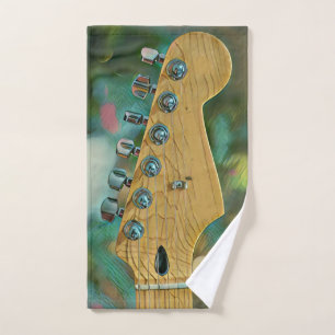 Gitarrist Geburtstagsgeschenk Handtuch
