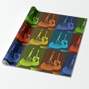 Gitarrist Geschenkpapier