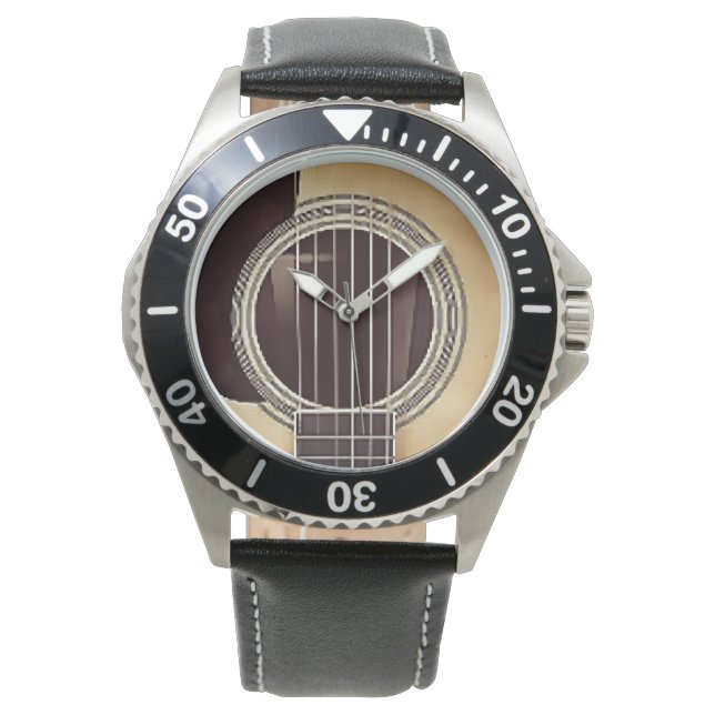 Gitarrist Gift Armbanduhr (Vorderseite)
