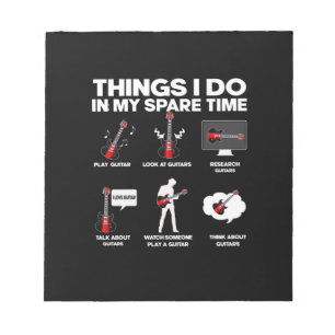 Gitarrist Gitarre Addicdicdicted Gitarrist Music B Notizblock