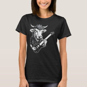 Gitarrist Gitarre - Gitarrespieler Vieh Vater Mutt T-Shirt